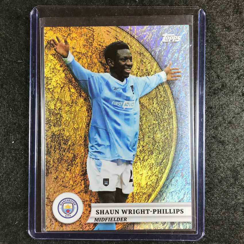 2024-25 Topps Blue Moon Manchester City WRIGHT-PHILLIPS Gold Moon Lunar Dust #49