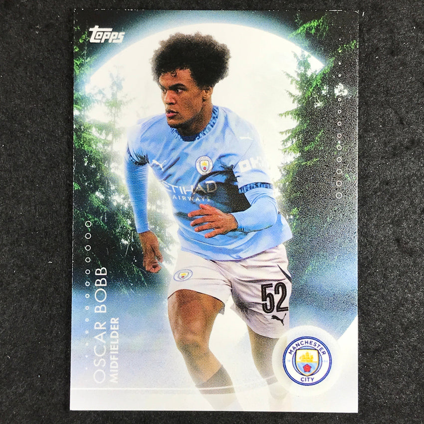 2024-25 Topps Blue Moon Manchester City OSCAR BOBB Moonshine #7