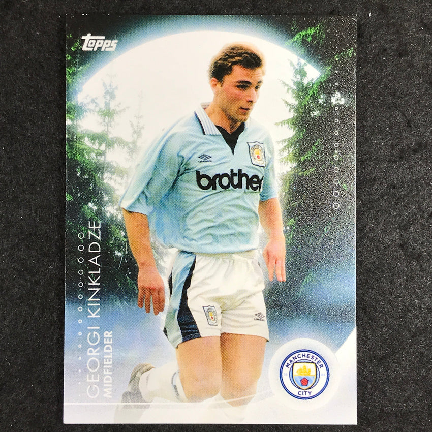 2024-25 Topps Blue Moon Manchester City GEORGI KINKLADZE Moonshine #9