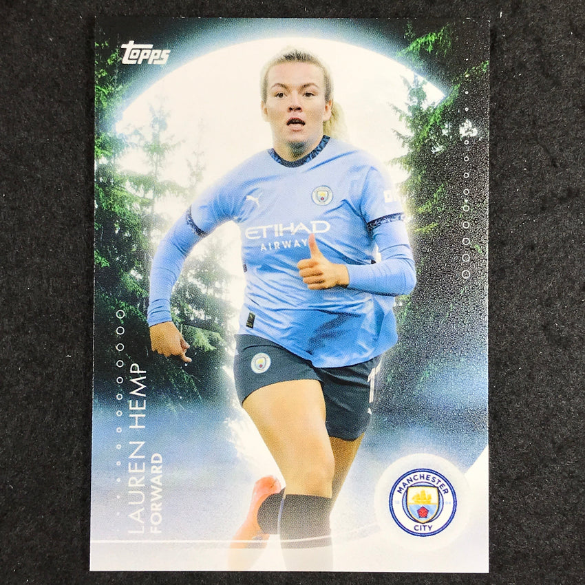2024-25 Topps Blue Moon Manchester City LAUREN HEMP Moonshine #12