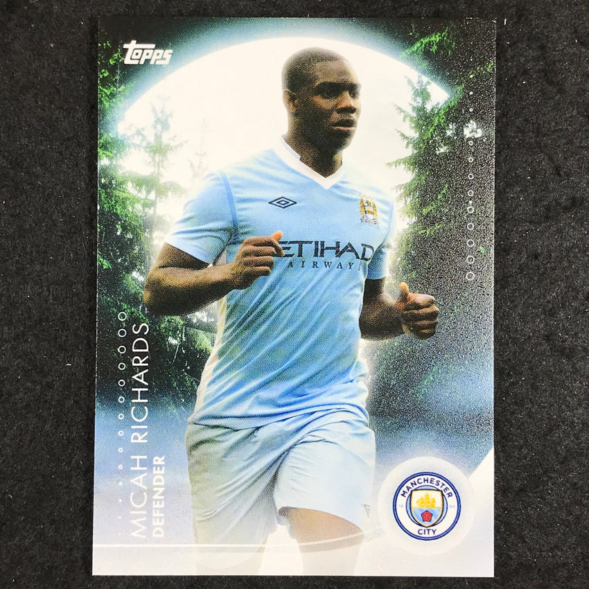 2024-25 Topps Blue Moon Manchester City MICAH RICHARDS Moonshine #13