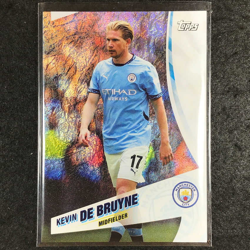 2024-25 Topps Blue Moon Manchester City KEVIN DE BRUYNE Base Set Lunar Dust #13