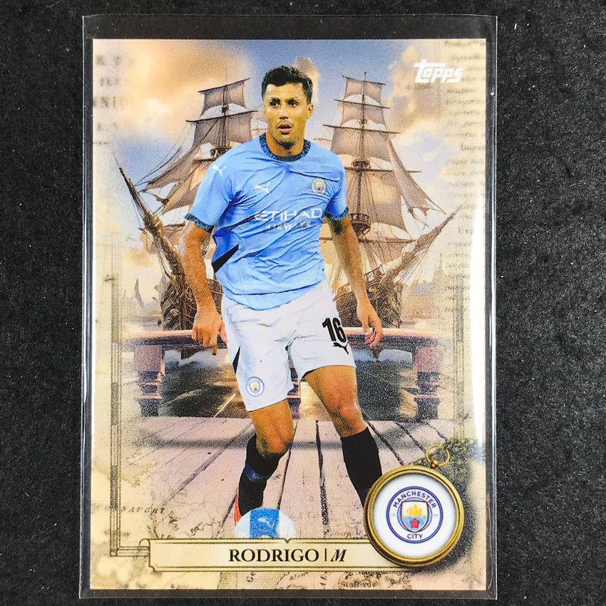 2024-25 Topps Blue Moon Manchester City RODRIGO Sail Away #4