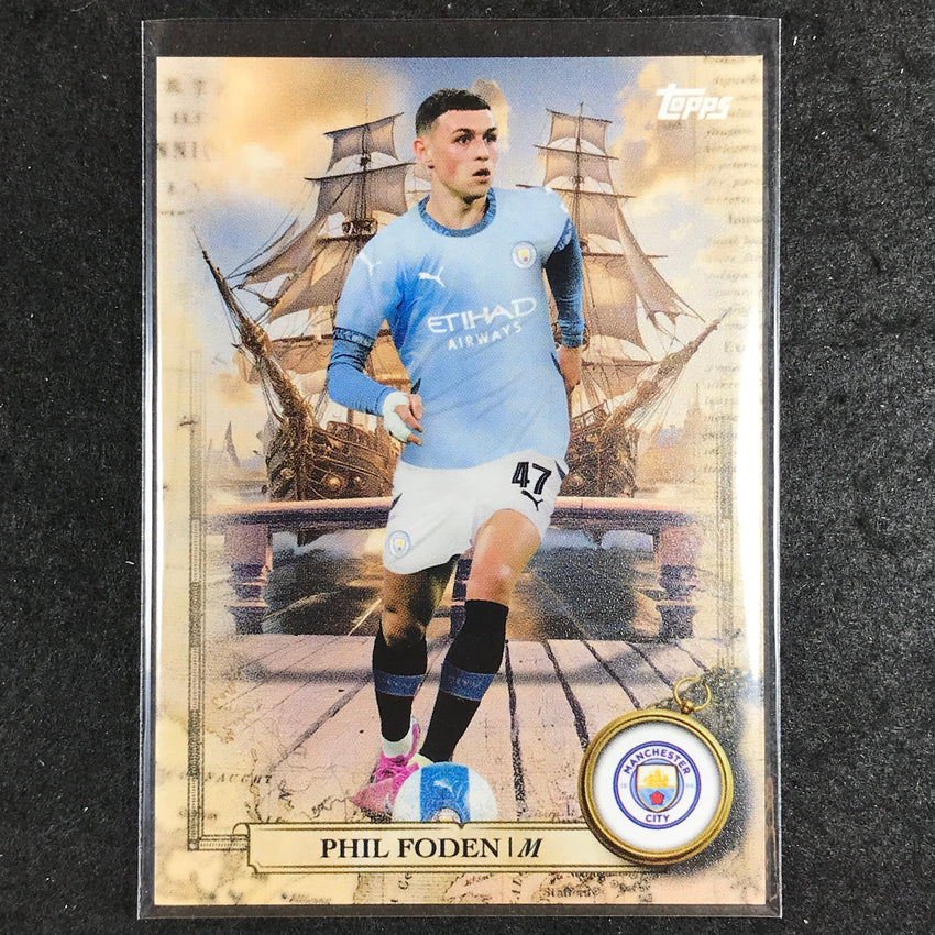2024-25 Topps Blue Moon Manchester City PHIL FODEN Sail Away #6