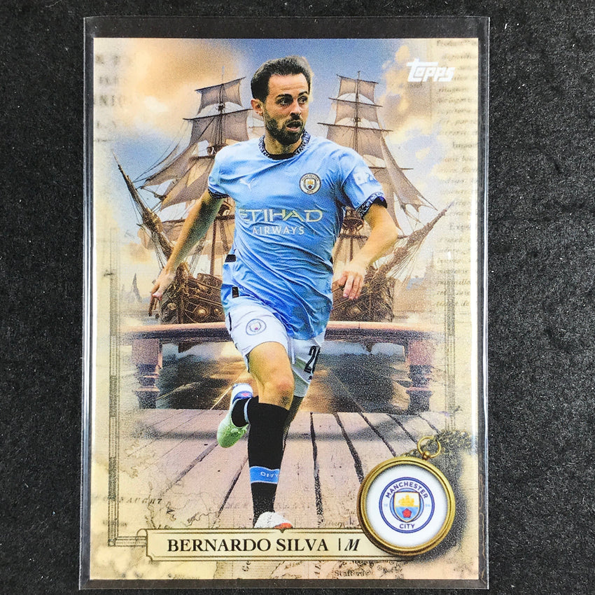 2024-25 Topps Blue Moon Manchester City BERNARDO SILVA Sail Away #7