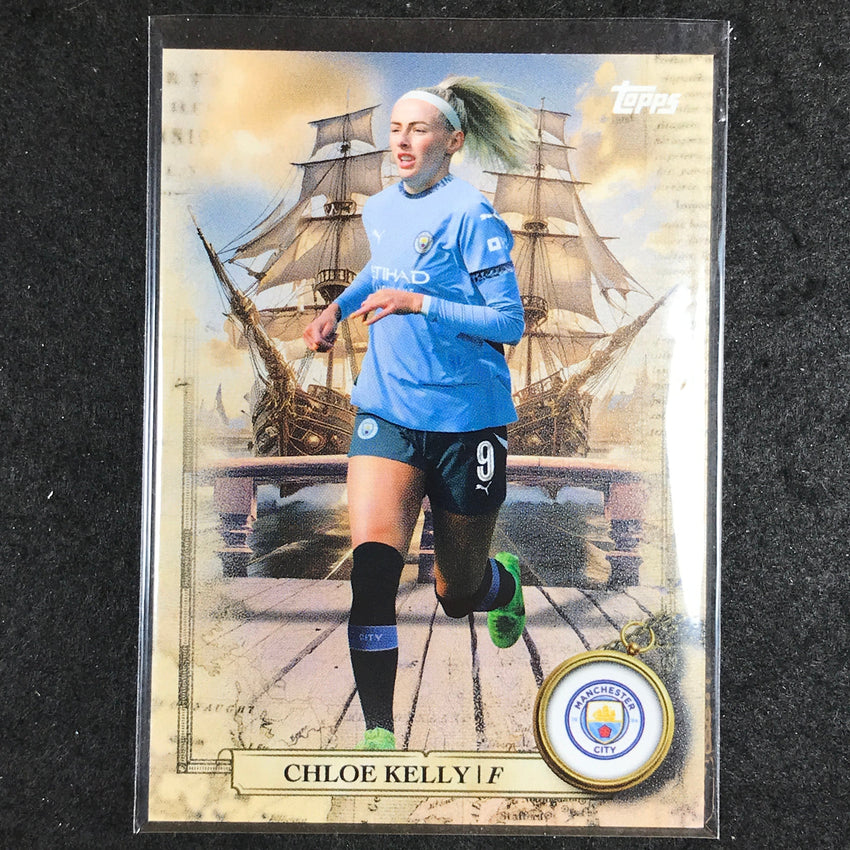 2024-25 Topps Blue Moon Manchester City CHLOE KELLY Sail Away #9