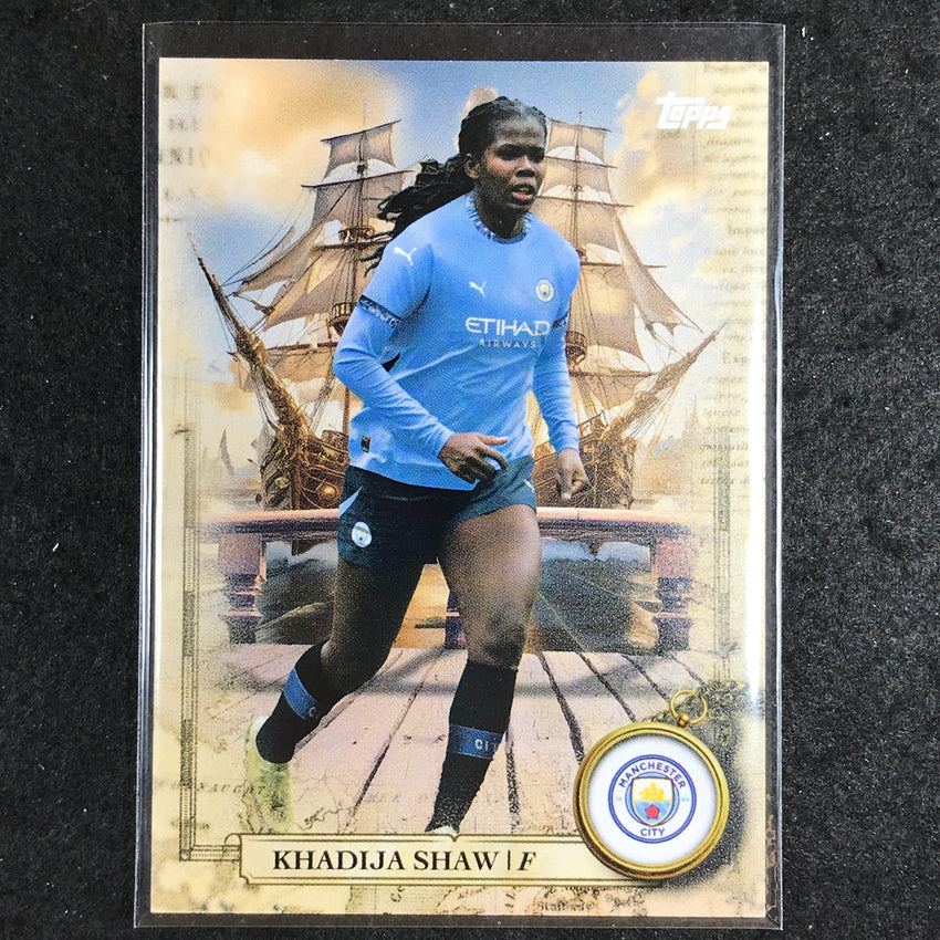 2024-25 Topps Blue Moon Manchester City KHADIJA SHAW Sail Away #10