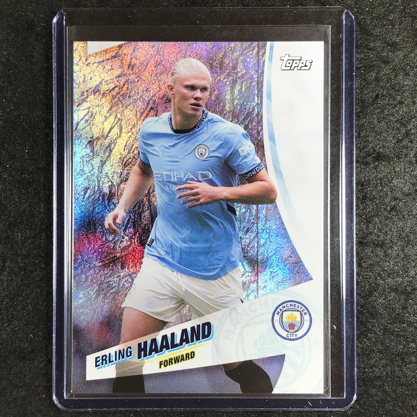 2024-25 Topps Blue Moon Manchester City ERLING HAALAND Base Set Lunar Dust #24
