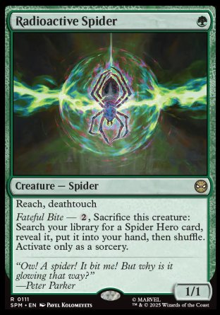 Radioactive Spider - #111 Rare Marvel's Spider-Man