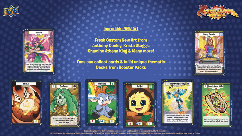 Neopets Battledome TCG: Defenders of Neopia Starter Deck - Fire Uni