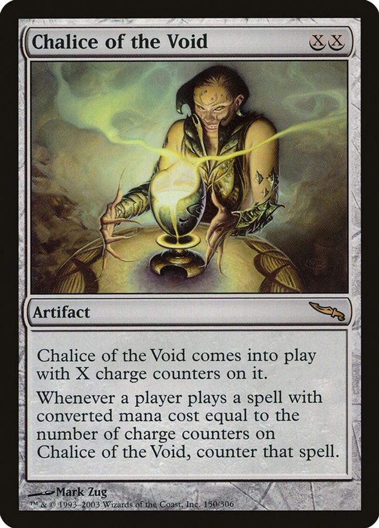 Foil Chalice Of The Void 150/306 - Rare Mirrodin