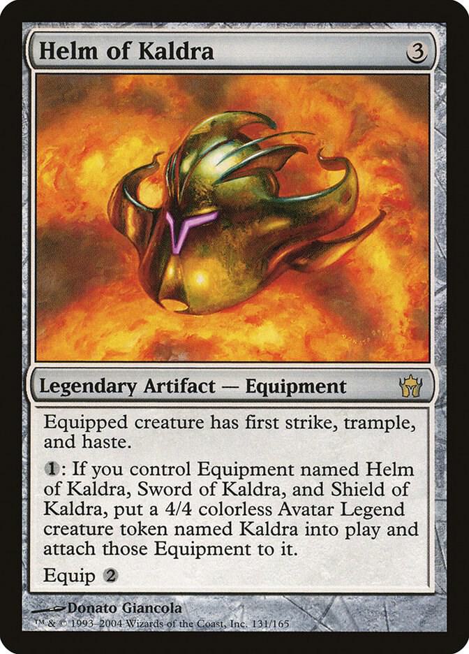 FOIL Helm Of Kaldra - 131/165 - Fifth Dawn