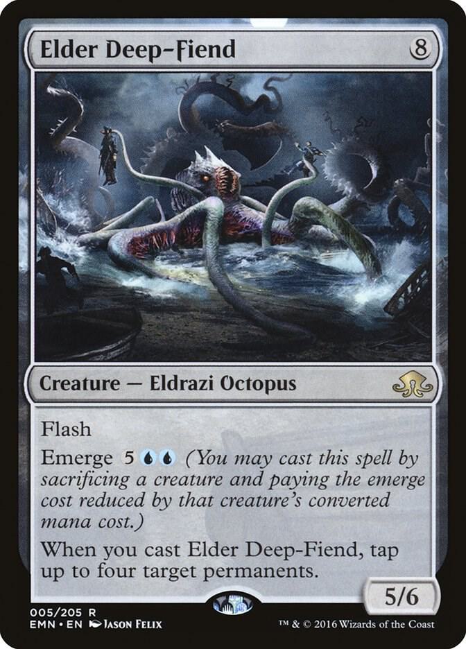 Elder Deep-Fiend - 005/205 - Rare Eldritch Moon