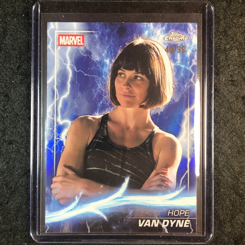 2025 Topps Chrome Marvel Studios HOPE VAN DYNE Thor Refractor 40/99 #59