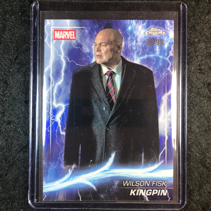 2025 Topps Chrome Marvel Studios KINGPIN Thor Refractor 38/99 #178