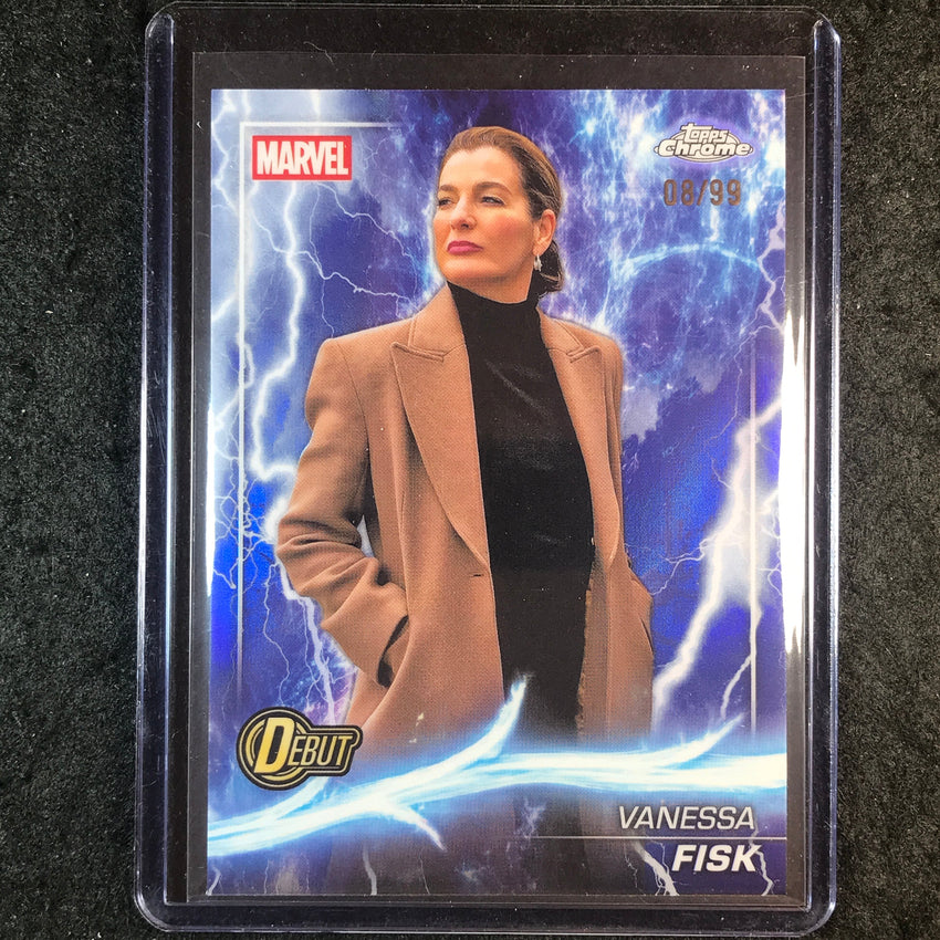 2025 Topps Chrome Marvel Studios VANESSA FISK Thor Refractor 8/99 #179