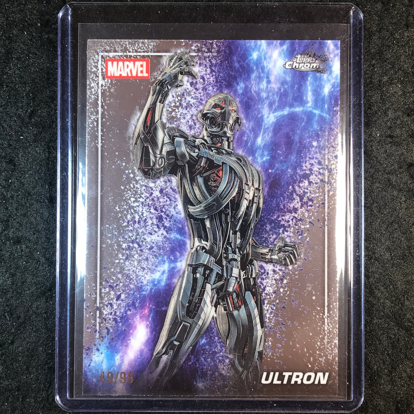 2025 Topps Chrome Marvel Studios ULTRON The Snap Variation 49/99 #54
