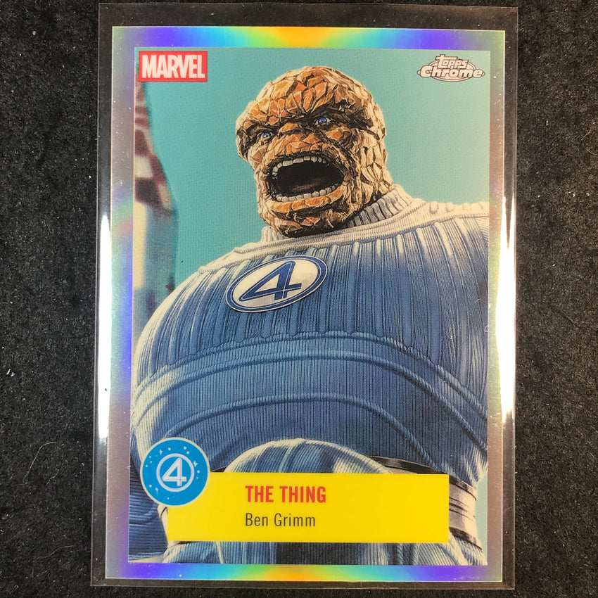 2025 Topps Chrome Marvel Studios THING BEN GRIMM Fantastic Four First Steps #11