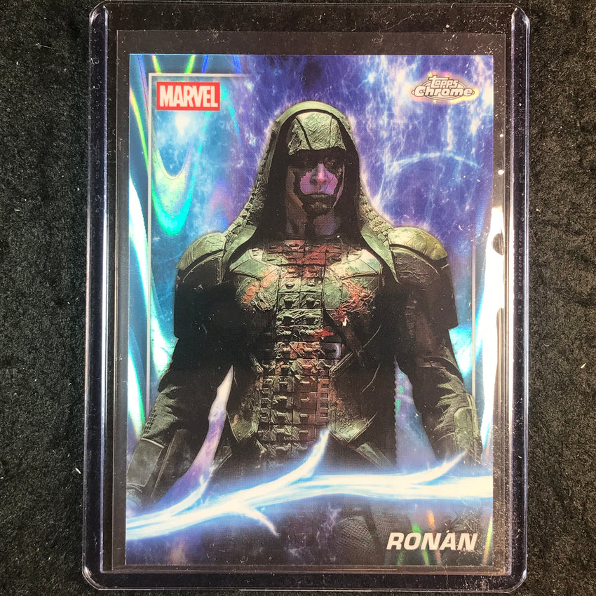 2025 Topps Chrome Marvel Studios RONAN Sky Blue RayWave Refractor #46