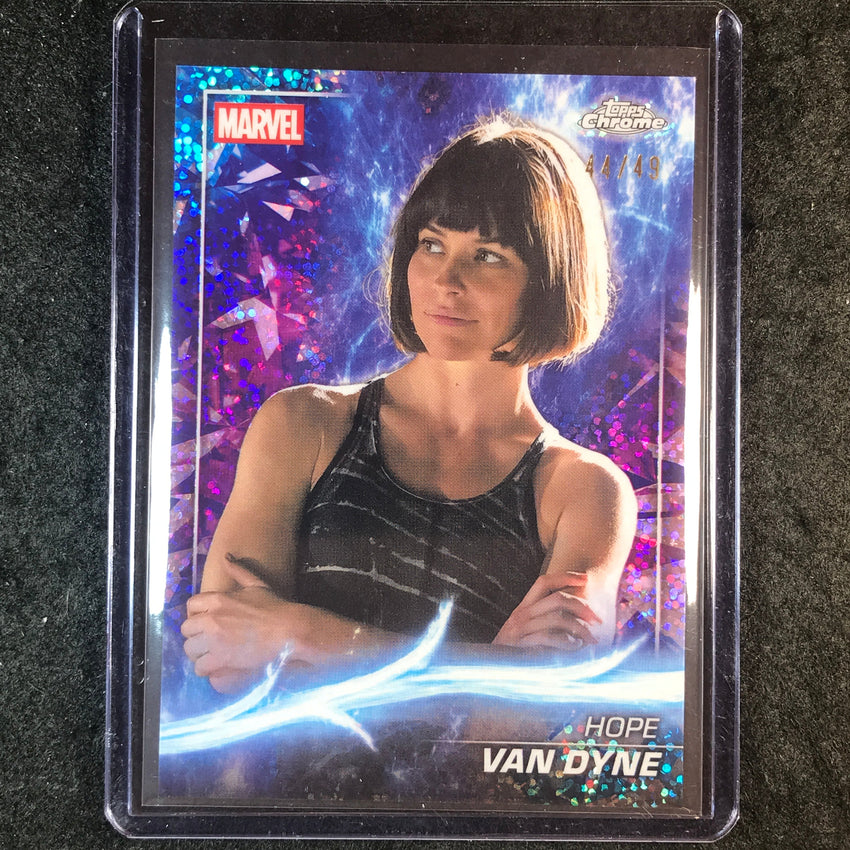 2025 Topps Chrome Marvel Studios HOPE VAN DYNE Ms. Marvel Speckle 44/49 #59