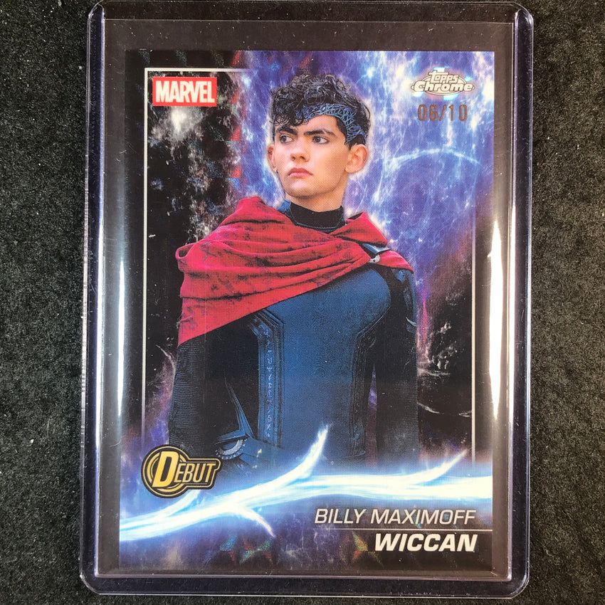 2025 Topps Chrome Marvel Studios WICCAN Base Black Geometric 6/10 #165