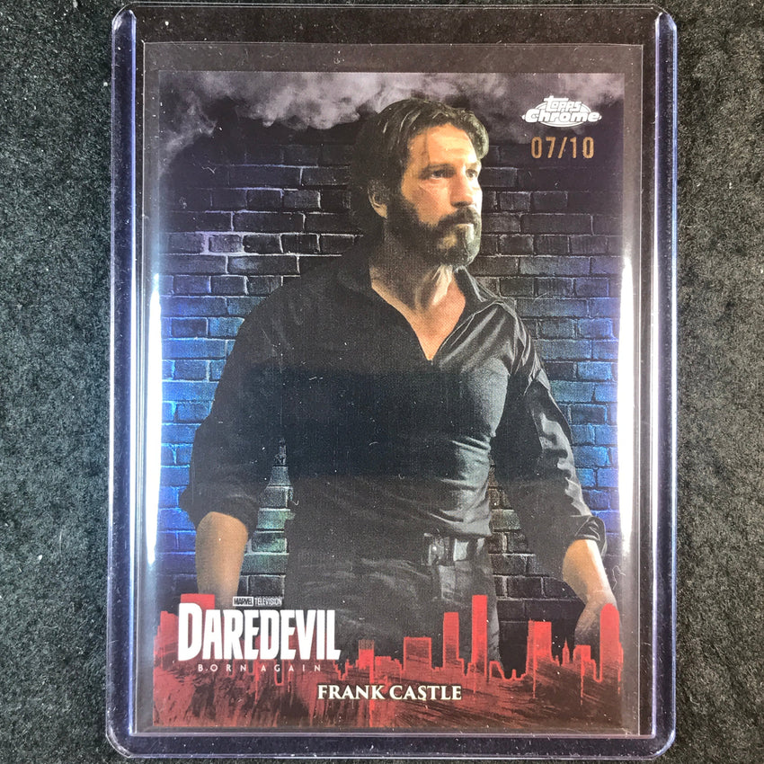 2025 Topps Chrome Marvel Studios FRANK CASTLE Daredevil Born Again Black 7/10 #2