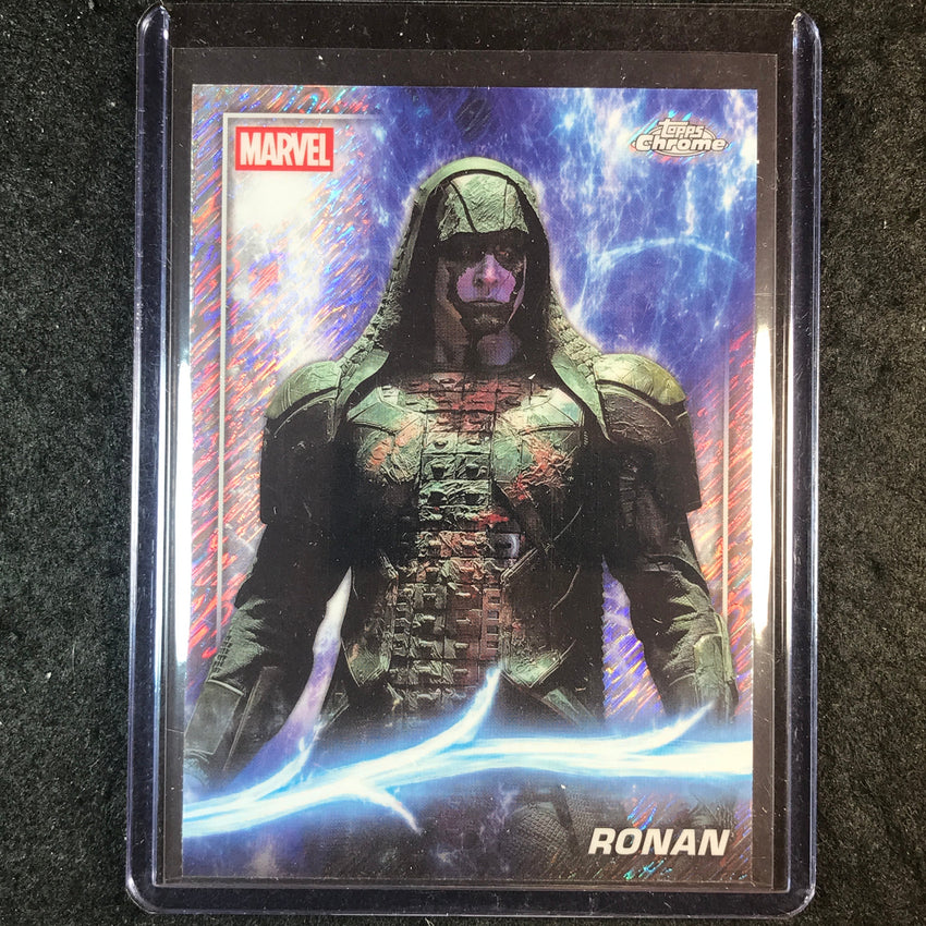 2025 Topps Chrome Marvel Studios RONAN Shimmer Refractor SP #46