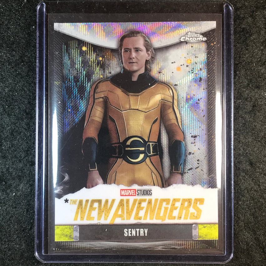 2025 Topps Chrome Marvel Studios SENTRY New Avengers Logo Variation SP #1