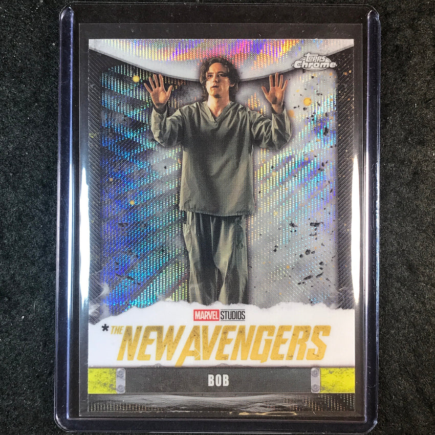 2025 Topps Chrome Marvel Studios BOB New Avengers Logo Variation SP #7
