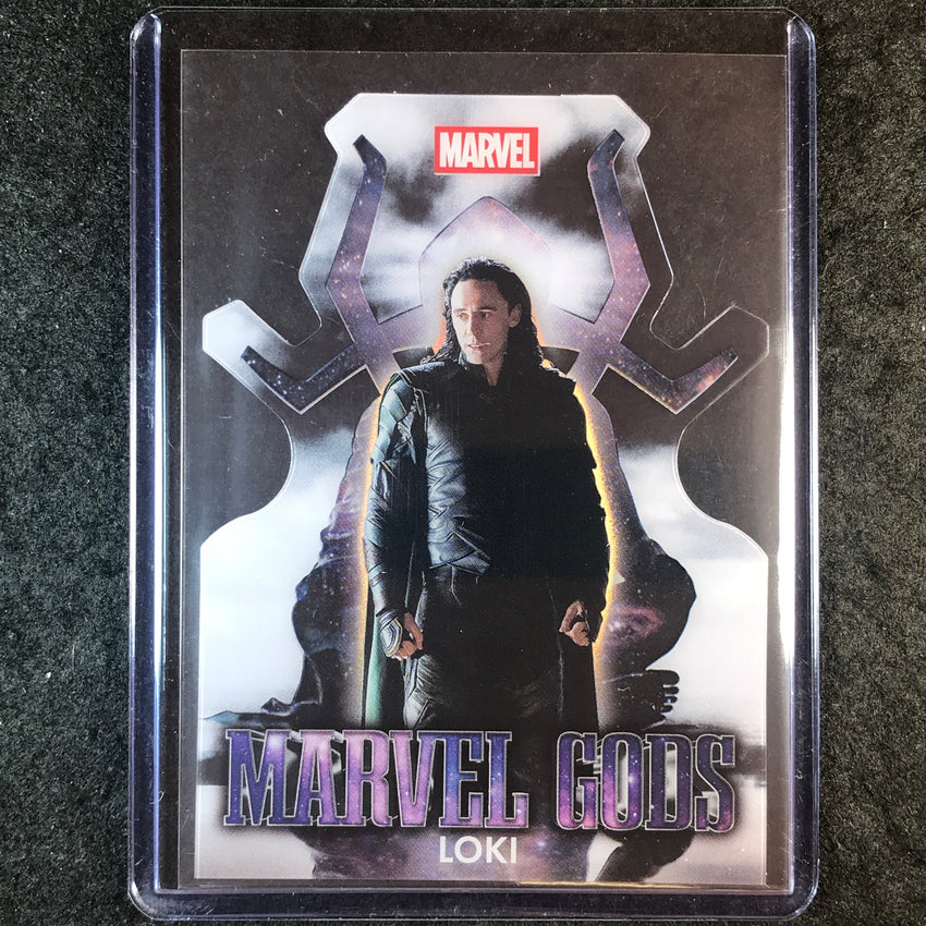 2025 Topps Chrome Marvel Studios LOKI Marvel Gods Die-Cut SP #16