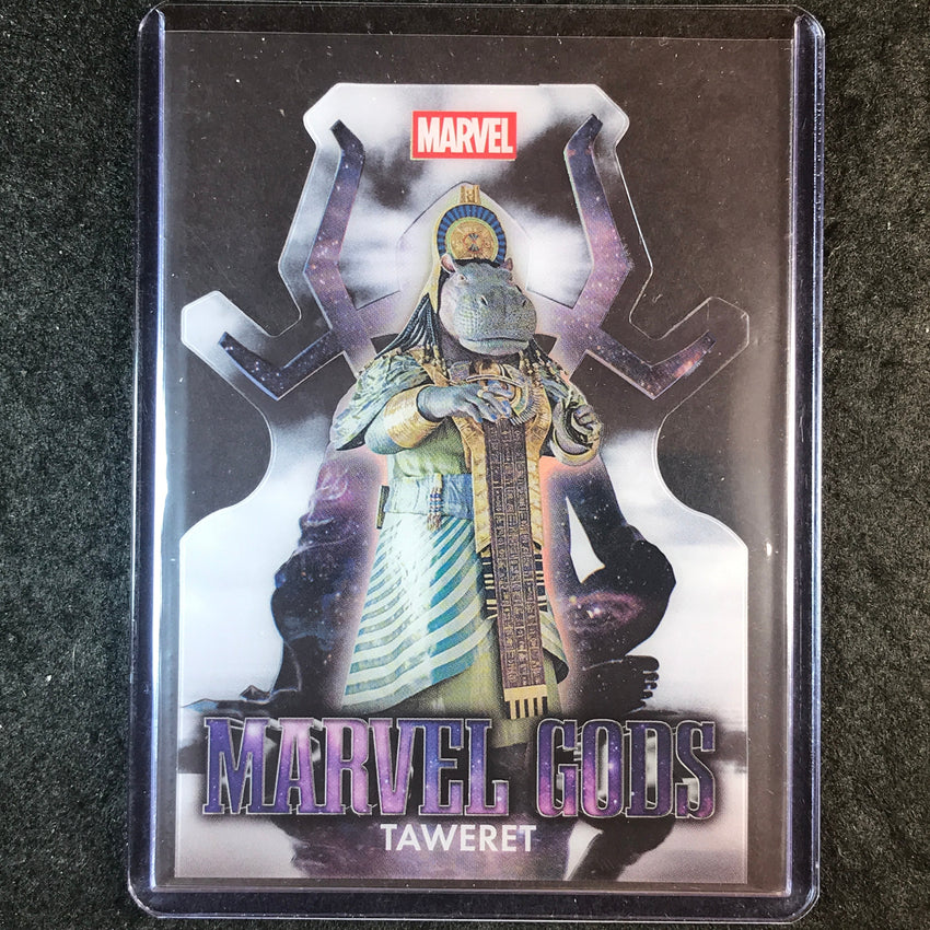 2025 Topps Chrome Marvel Studios TAWERET Marvel Gods Die-Cut SP #21