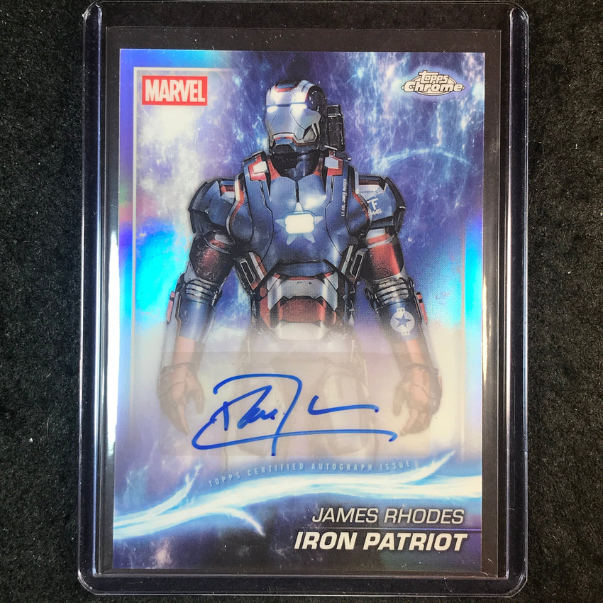 2025 Topps Chrome Marvel Studios DON CHEADLE AS JAMES RHODES Autograph #DC