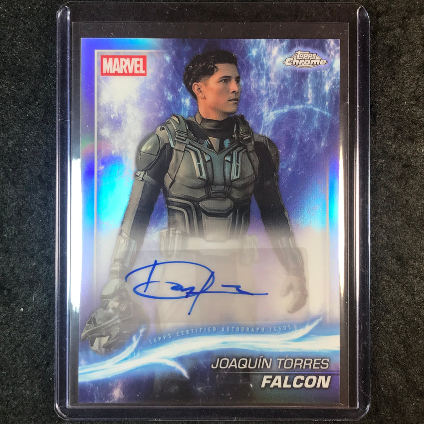 2025 Topps Chrome Marvel Studios DANNY RAMIREZ AS FALCON Autograph #DR