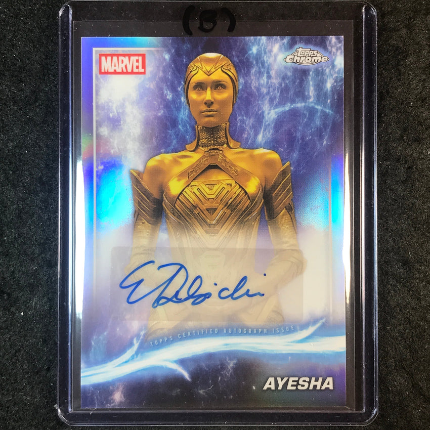 2025 Topps Chrome Marvel Studios ELIZABETH DEBICKI AS AYESHA Autograph #ED (B)