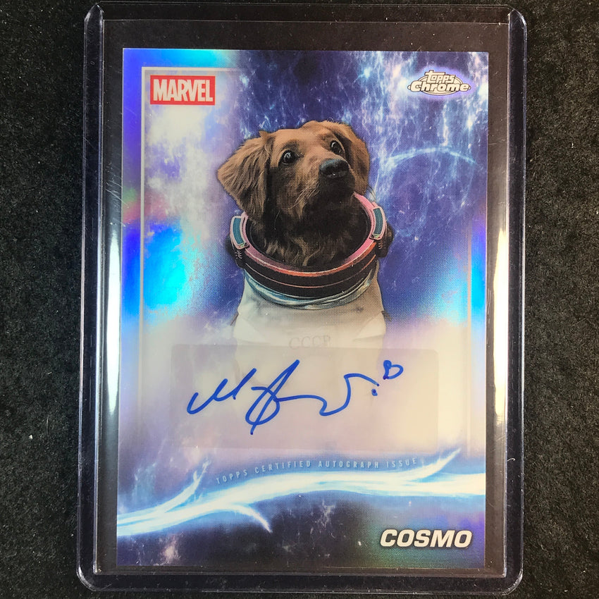 2025 Topps Chrome Marvel Studios MARIA BAKALOVA AS COSMO Autograph #MB