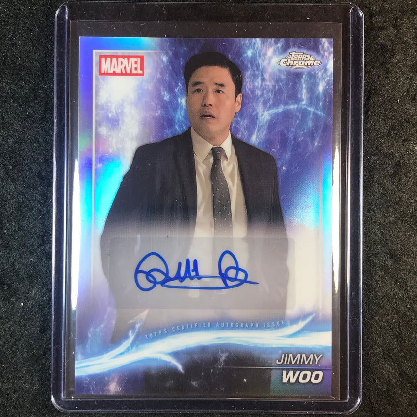 2025 Topps Chrome Marvel Studios RANDALL PARK AS JIMMY WOO Autograph #RP