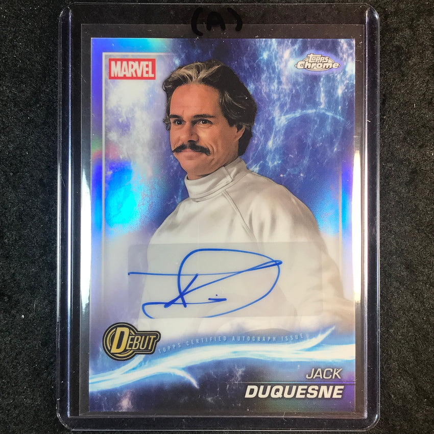 2025 Topps Chrome Marvel Studios TONY DALTON AS JACK DUQUESNE Autograph #TD (A)