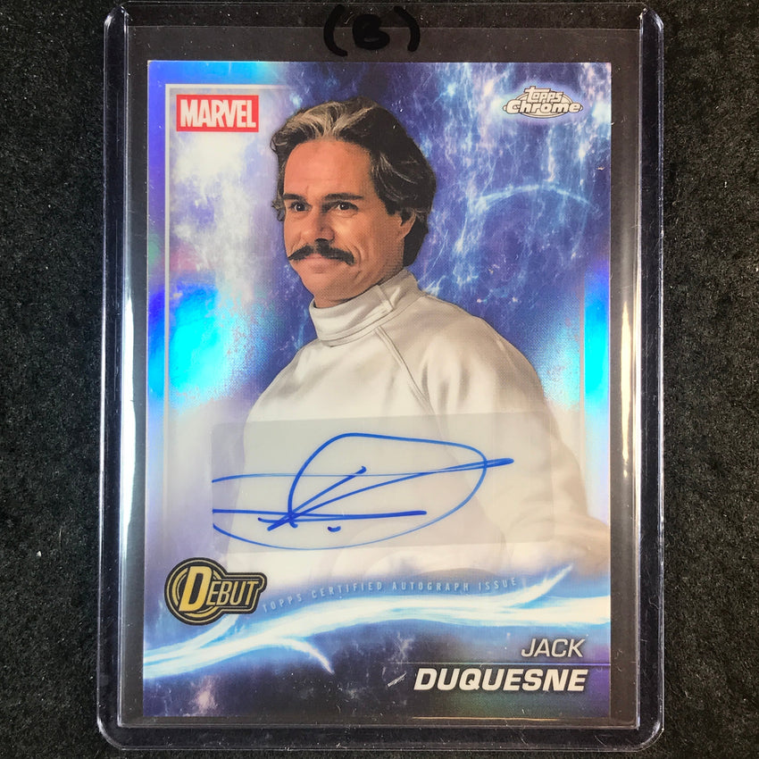 2025 Topps Chrome Marvel Studios TONY DALTON AS JACK DUQUESNE Autograph #TD (B)