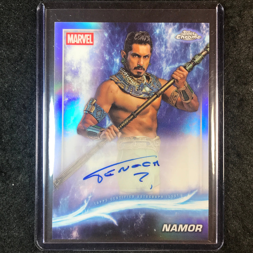 2025 Topps Chrome Marvel Studios TENOCH HUERTA MEJIA AS NAMOR Autograph #THM
