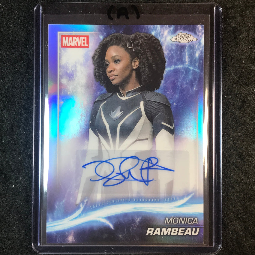 2025 Topps Chrome Marvel Studios TEYONAH PARRIS AS MONICA RAMBEAU Auto #TP (A)