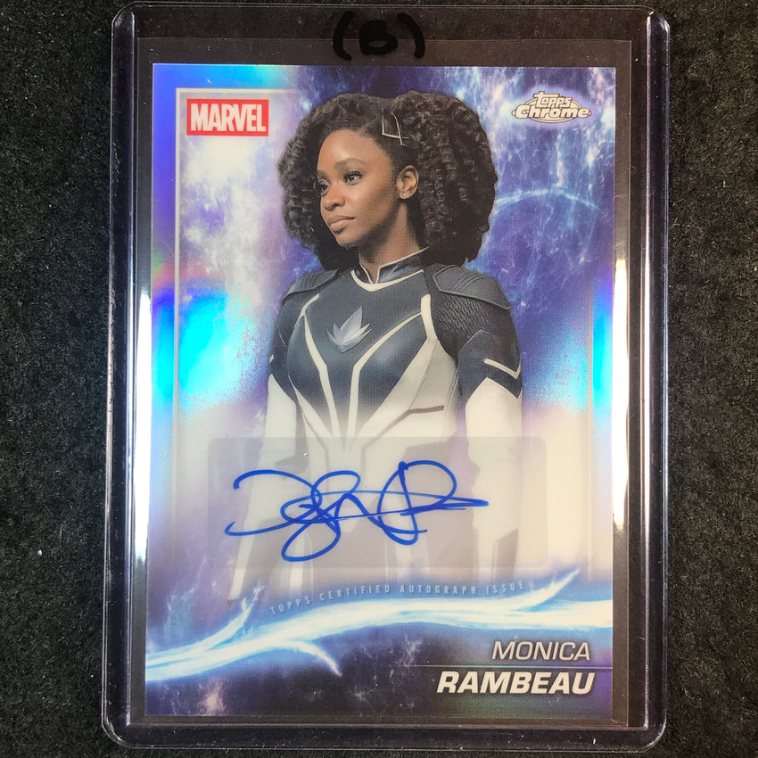 2025 Topps Chrome Marvel Studios TEYONAH PARRIS AS MONICA RAMBEAU Auto #TP (B)