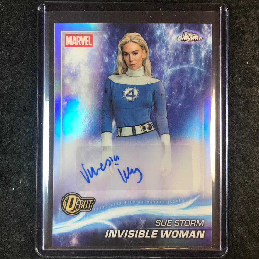2025 Topps Chrome Marvel Studios VANESSA KIRBY AS INVISIBLE WOMAN Autograph #VK