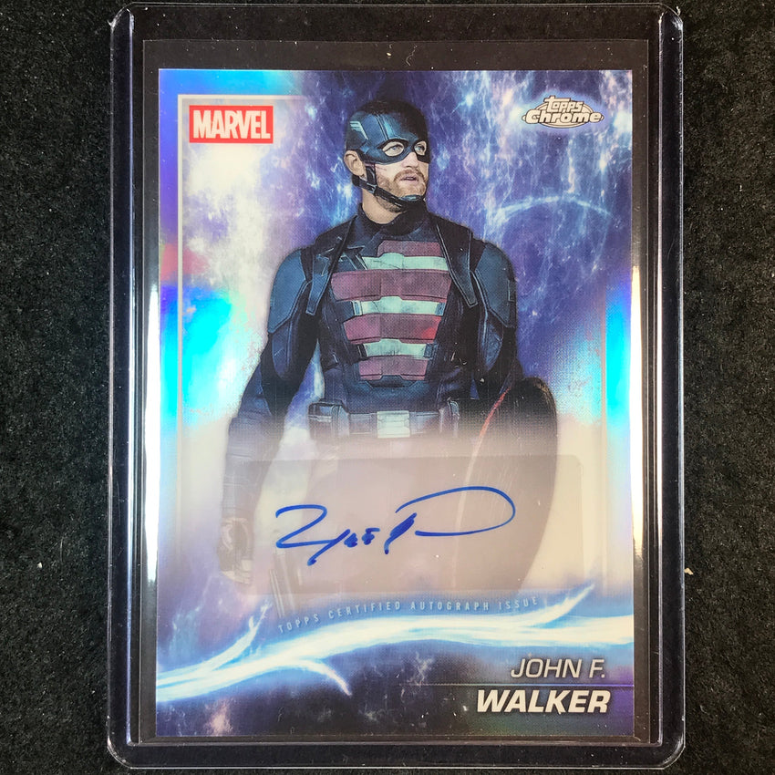 2025 Topps Chrome Marvel Studios WYATT RUSSELL AS JOHN F. WALKER Autograph #WR