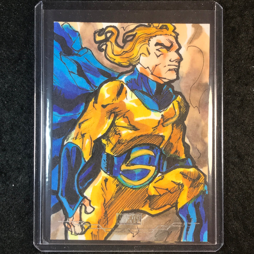 2025 Topps Chrome Marvel Studios SENTRY Artist Sketch 1/1 MARCUS D. NEWSOME