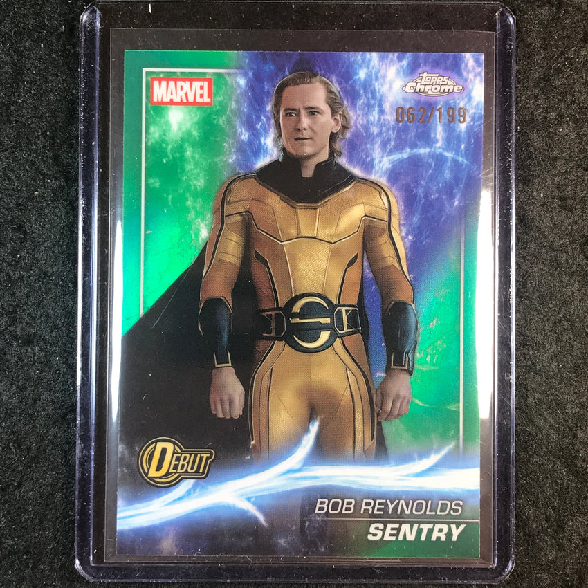 2025 Topps Chrome Marvel Studios SENTRY Green 62/199 #189