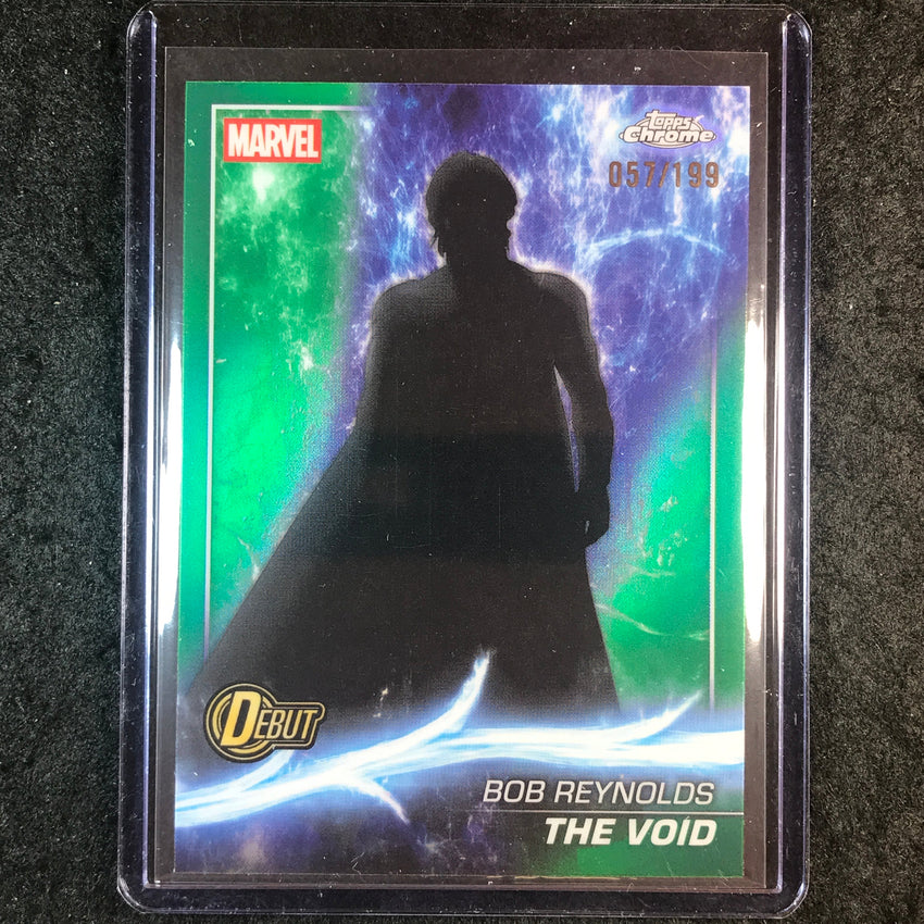 2025 Topps Chrome Marvel Studios THE VOID Green 57/199 #192