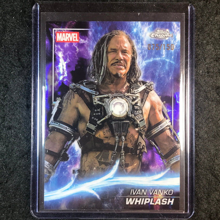 2025 Topps Chrome Marvel Studios WHIPLASH Agatha Lava 75/150 #8