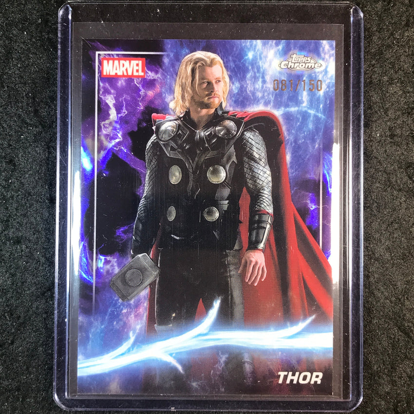 2025 Topps Chrome Marvel Studios THOR Agatha Lava 81/150 #10