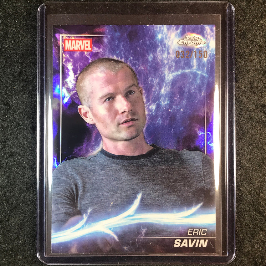 2025 Topps Chrome Marvel Studios ERIC SAVIN Agatha Lava 32/150 #35