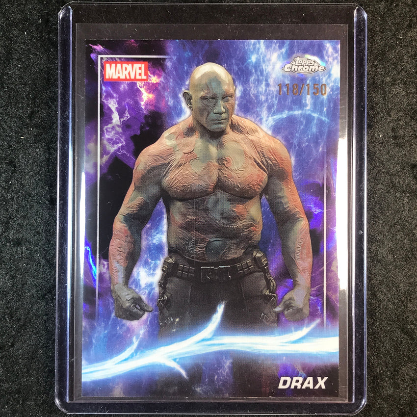 2025 Topps Chrome Marvel Studios DRAX Agatha Lava 118/150 #44